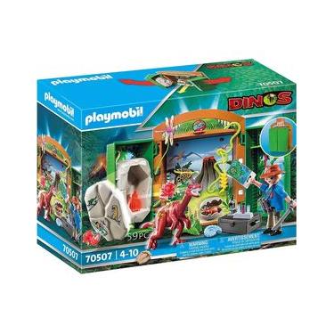 Imagem de Playmobil - Explorador E Dinossauro - Dinos - 70507