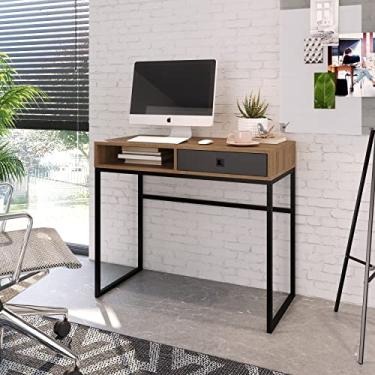 Imagem de ESCRIVANINHA COM 1 GAVETA OF004 GRAFITE E MEL