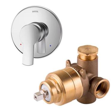 Imagem de Kit Acabamento Chess/Gali + Misturador Base Monocomando B/P Docol