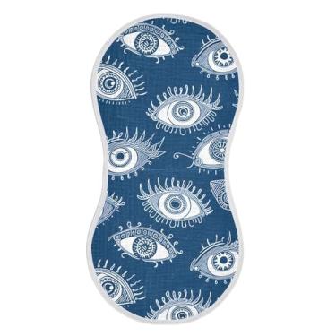 Imagem de xigua Conjunto de 2 panos estilizados para arrotar musselina para bebê, super macios e absorventes, roupas de arroto de algodão, presente de chá para recém-nascidos, bebês meninas e meninos