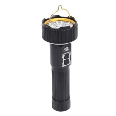 Imagem de SUNGOOYUE Lanterna de Acampamento, Recarregável 4000mah Iluminação Bidirecional Lanterna LED Multicolorida Com Gancho para Mochila de Barraca de Emergência Ao Ar Livre, Luz Portátil de