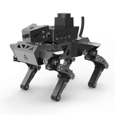 Imagem de XiaoR Geek Quadruped Bionic Robot Dog with Raspberry Pi 4GB, TOF Lidar ROS SLAM Robot Kit for Teenagers Adults Mapping and Navigation Open Source Programming Robot(ROS Basic ver.)