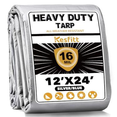 Imagem de Lonas resistentes à prova d'água com ilhós a cada 59,9 cm, lona de plástico de espessura 420D, resistente a UV e resistente a rasgos, bordas reforçadas para barraca de acampamento de piscina externa