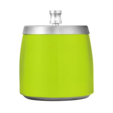 Imagem de Cinzeiro liso claro de cor lisa, cinzeiros inoxidáveis, bandeja de fumaça