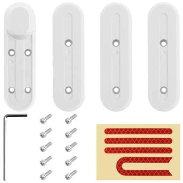 Imagem de Adesivos Refletivos Para Capas De Roda Para Scooter Xiaomi pro 1S M365