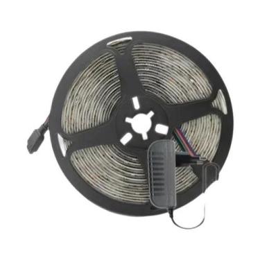 Imagem de Fitas LED RGB 5m IP65 À Prova D'Água 4Pin Branco Quente Vermelho Verde