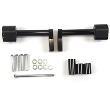 Imagem de Arashi Motor Frame Sliders Anti Crash Pads para Kawasaki Z250 Z300 2013-2016, acessórios de motocicleta peças pretas