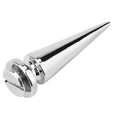 Imagem de AYNEFY 10 Peças de Rebites de Ponta de Metal, Pinos de Cone de Cobre para Artesanato Em Couro, Parafusos Duráveis, Ideais para Bolsas, Sapatos, Cintos e Acessórios DIY (Prata)