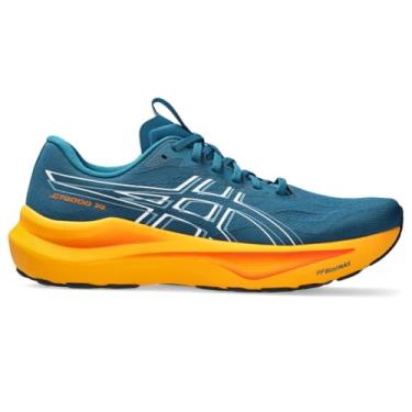 Imagem de ASICS Tênis de corrida masculino GT-2000 14, azul-petróleo escuro/branco, 45