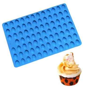 Imagem de Forma Para Ovo De Páscoa Para Chocolate - Utensílio de Confeitaria em Silicone - Formas Para Chocolate | Para Cozinheiros Domésticos Pasteleiros E Amantes De Culinária Sobremesas Gelatina E Festas