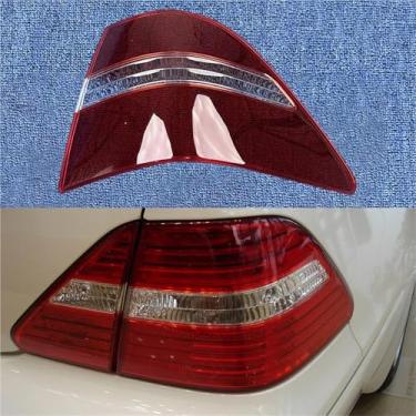 Imagem de compatível com lexus ls ls430 2003 2004 2005 tampa da lente da luz traseira do carro transparente escudo da lâmpada traseira abajur traseiro luz da cauda(Outside Right)