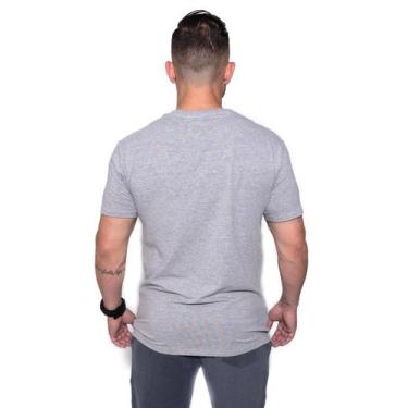 Imagem de Camiseta Longline confort Kruger's Concept - Masculino - GG - Mescla, 