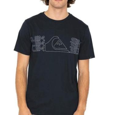 Imagem de Camiseta Quiksilver Big Block SM26 Masculina-Masculino