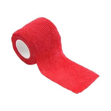 Imagem de Bandagem Esportiva Autoadesiva Elástica Para Pulso, Palma, Dedo, Braço