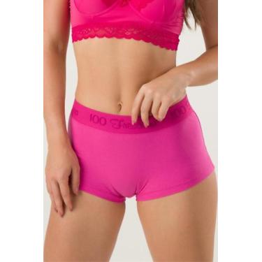 Imagem de Calcinha Shorts De Cotton C/ Elástico 100 Frescura - 100 Frescura Moda