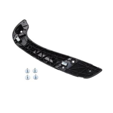 Imagem de Maçaneta interna dianteira esquerda direita do carro com tampa compatível com Renault Megane 3 III 2008-2016/Fluence 2009-2015 809600015R 197012651(Inner handle-Black R)