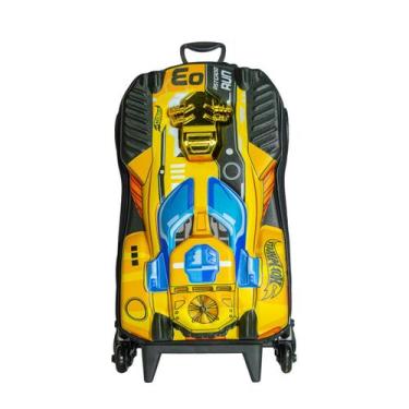 Imagem de Mochila Rodas Hot Wheels 3D Dune Dourado Motor Realista - Diplomata, D