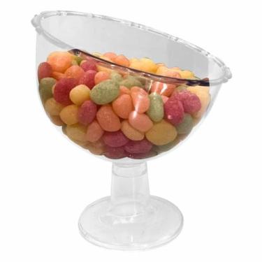 Imagem de Taça Americana Inclinada Acrílico Transparente - 420ml - Extra Festas