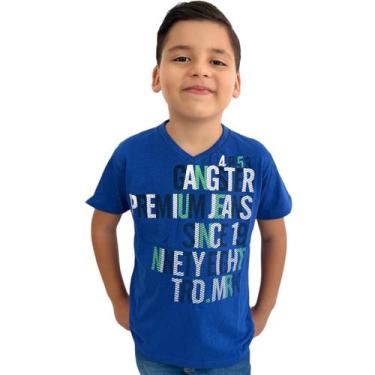 Imagem de Camiseta Infatil Menino Gangster Gola Redonda Linha Premium - ANJ MODA