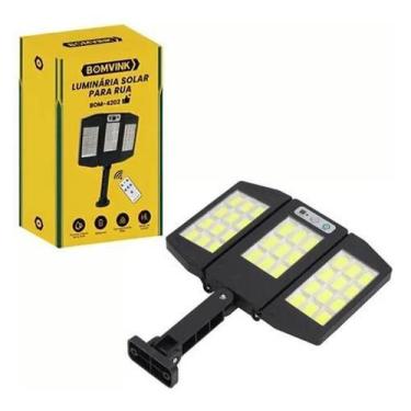 Imagem de Luminária Solar Para Rua Bomvink Bom-4202