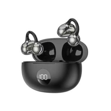 Imagem de H'MASTON Fone de Ouvido Bluetooth Fone Corrida com Clipe Sem Fio Tws 5.4 com LED Digital Display para Esportivo Compatível com Xiaomi iOS Redmi Samsung