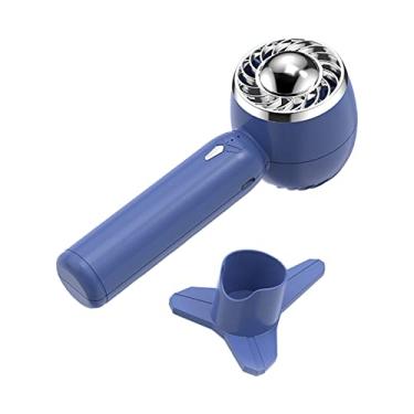 Imagem de Ventilador Portátil com Base Bateria de 2000mAh 3 Pessoal Mesa USB Recarregável Baixo Ruído para Viagens Acampamentos Escritório Casa Ventiladores Elétricos