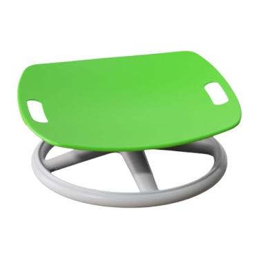 Imagem de Ｂｅｓｇａ Cadeira giratória infantil para treinamento de coordenação, brinquedo sensorial com suporte de peso, assento giratório para meninos e meninas, Verde