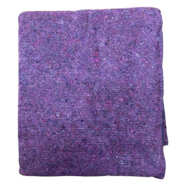 Imagem de Cobertor Casal Base Carpete Maciez Doação Mudanças Transportes Bordo