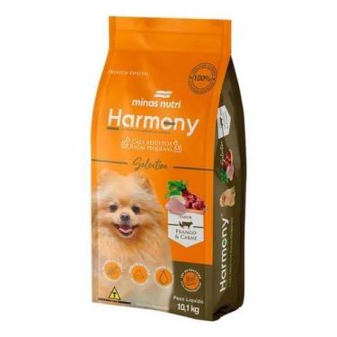 Imagem de Ração Cachorro Selection Adultos Pequenos 10,1kg Harmony