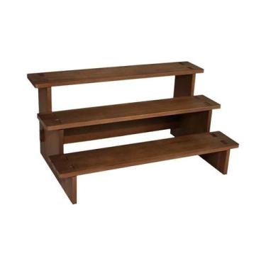 Imagem de Suporte De Exibição De Joias Vintage Em Madeira, Organizador Multifunc