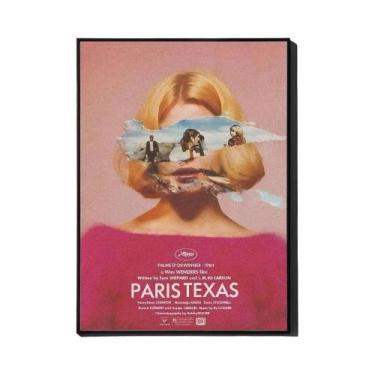 Imagem de Pôster De Filme De Estrada Clássico De Paris Texas, Arte Em Tela Para 