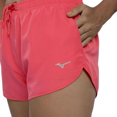 Imagem de Shorts de Treino Feminino Mizuno Essence, Rosa, P