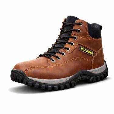 Imagem de Bota Coturno Adventure Masculino Robusto Resistente Solado Antiderrapa