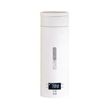 Imagem de Chaleira Elétrica Portátil De Aço Inoxidável Para Viagem, Aquecedor Rá