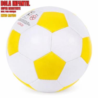 Imagem de Bola de Futebol Infantil Personagem Colorida - Toy King, Bola amarela
