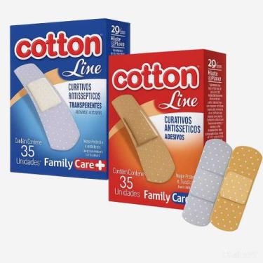 Imagem de Curativo Band-Aid Family Care kit 6 caixa C/35 Unidades Escolha a Cor 