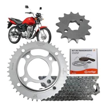 Imagem de Kit Relação Transmissão Cofap Honda Cg 125 Fan 2009-2014