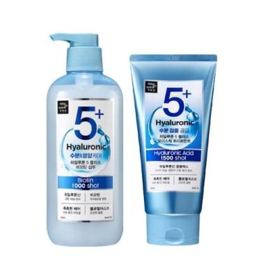 Imagem de Mise en Scène Kit (Sh Hyaluronic Acid Biotin 700g + Máscara 1500 Shot 