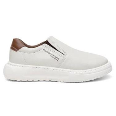 Imagem de Sapatenis Lexus Couro Nobre Sport Fino Solado Nuvem Ronco Ferraro - Off White-Masculino