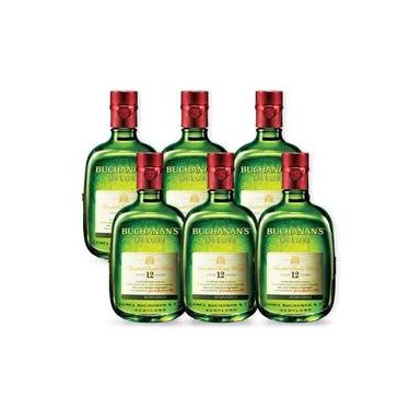 Imagem de COMBO WHISKY BUCHANAN'S DeLuxe Aged 12 Anos 1l - 6 unidades