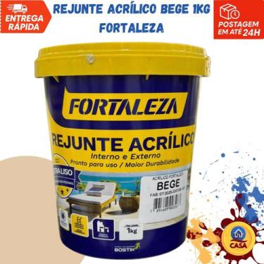 Imagem de Rejunte Acrílico Bege 1Kg - Fortaleza