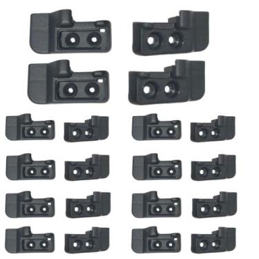 Imagem de Kit 10 pares ponteira dobradiça bagageiro neobus thunder - Indústria B