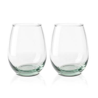 Imagem de Jogo de Copos de Vidro Transparente Gourmet 450ml  - Class Home, 2 peç