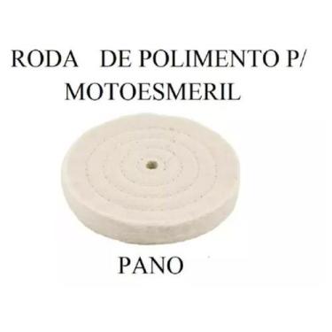 Imagem de Roda De Pano útil Mod. Disco Acessório P Moto Esmeril 4 Pol. - VARIADO