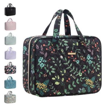 Imagem de Bolsa de higiene pessoal de viagem Everfun Hanging para mulheres com c