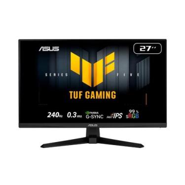Imagem de Monitor Gamer ASUS TUF 27", FHD, 240Hz, 0.3ms, IPS, FreeSync Premium, 