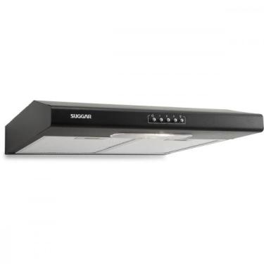 Imagem de Depurador de Ar 60cm Slim DI61 3 Velocidades Suggar, Preto, 110V