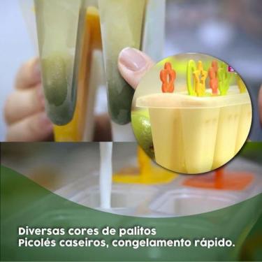 Imagem de Kit 3 Formas Sorvete Picolé Paleta Geladinho Infantil Livre Bpa - 328 
