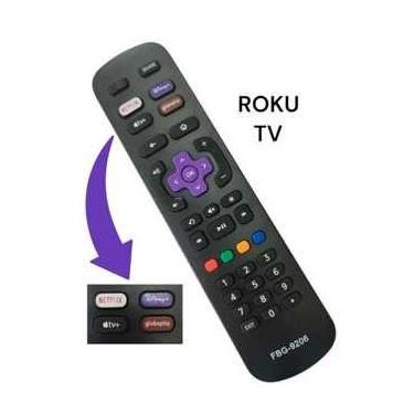 Imagem de Controle Remoto Compatível Tv Roku Philco / Aoc Roku Smart FBG-9206