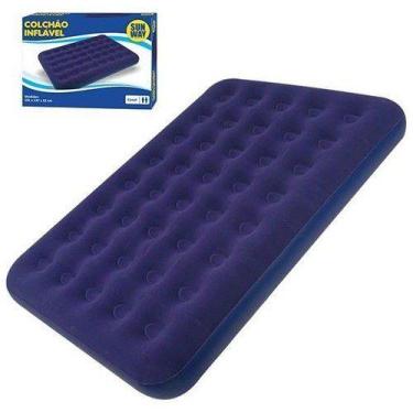 Imagem de Colchão Inflavél Casal  Pvc 1.91x1.37x22cm - wincy